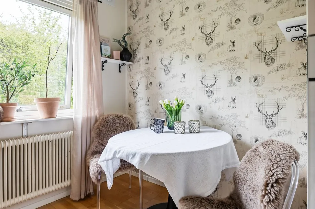 Sala da pranzo - Apartment with Thoughtful Layout in Brf Viljan