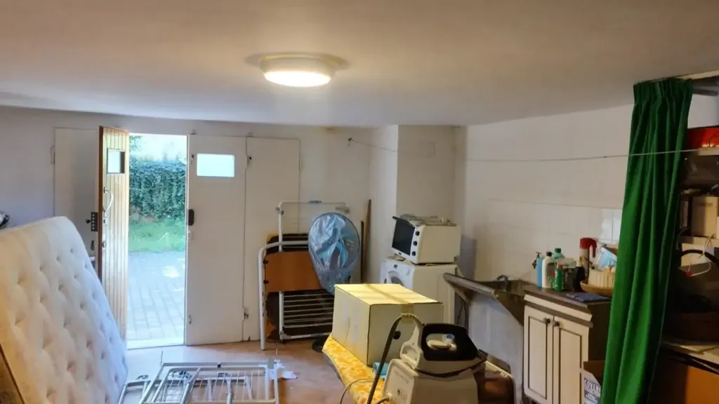 Pesuköök - Elegant Apartment with Terrace in Empoli