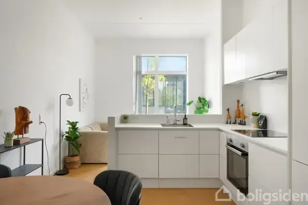 Köök - Apartment with Open Plan Kitchen in Valby