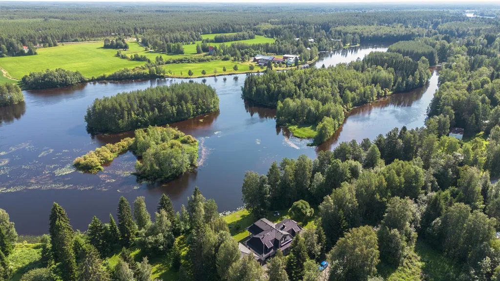 Vue aérienne - Maison à Oulu