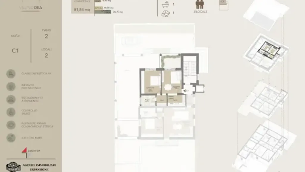 Floor Plan - Apartment with Sea View in Pescara