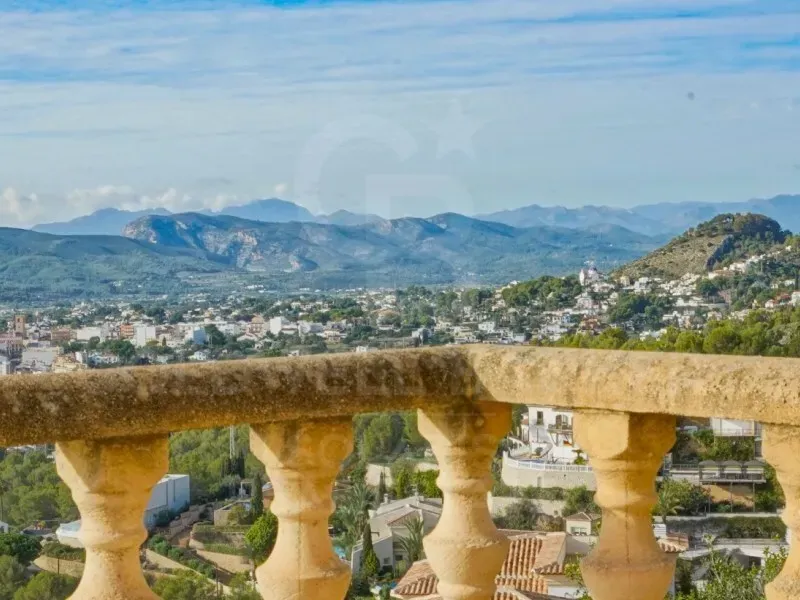 Terrace - Traditional Villa with Panoramic Views in Javea
