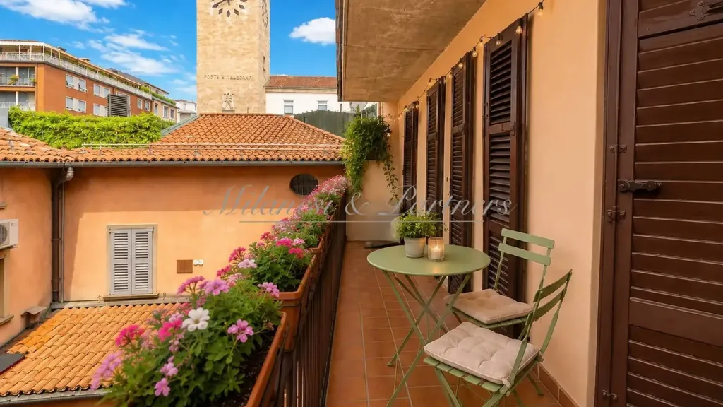 Balcon - Bilocale with Balcony in Bergamo