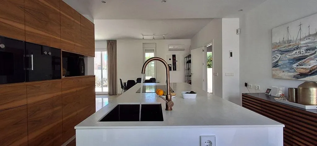 Cuisine - Pared Chalet with Pool in Santiago de la Ribera
