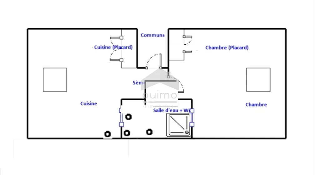 Plaan - Duplex Apartments with Mountain View in Vals-les-Bains