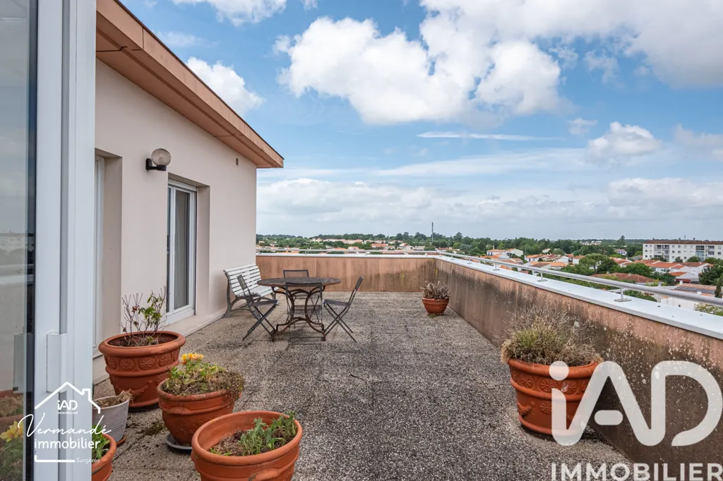 Terrasse - Appartement avec toit-terrasse à La Rochelle