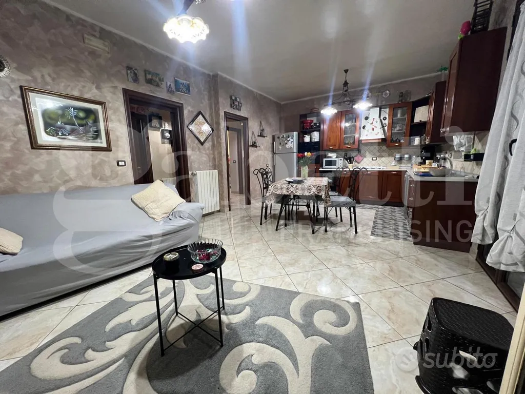 Séjour - Modernised Flat with Balconies in Santa Panagia