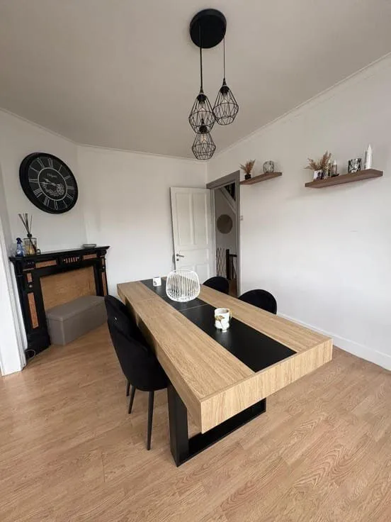 Salle à manger - Appartement Lumineux avec Entrée Indépendante à Forrières