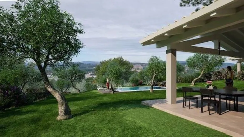 Terrasse - Luxury Villa with Private Garden in Perugia