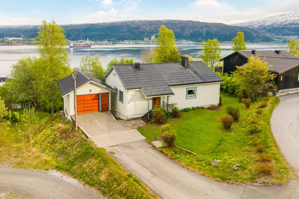 Vista aerea - Luxurious 3-Bedroom Flat with Balcony in Selfors