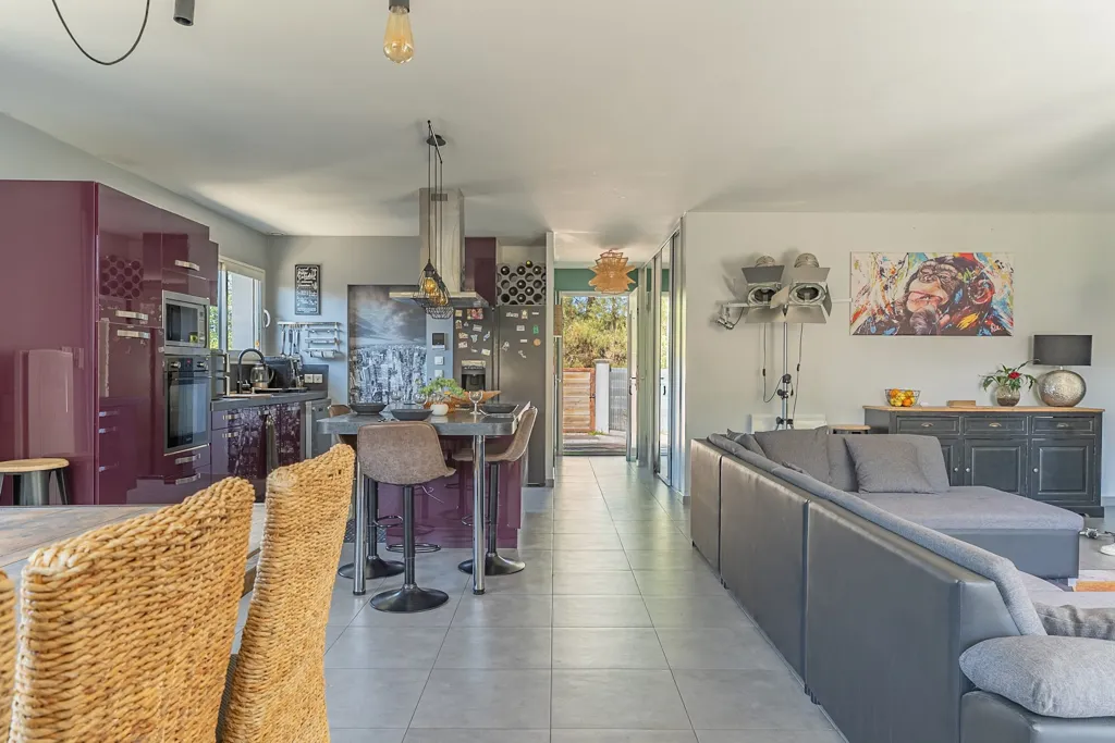 Cuisine - Maison au Calme avec Piscine à Le Barp