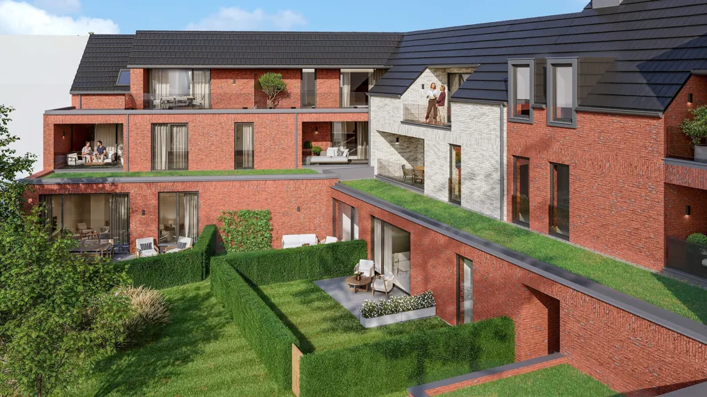 New Apartments with Green Setting in Destelbergen
