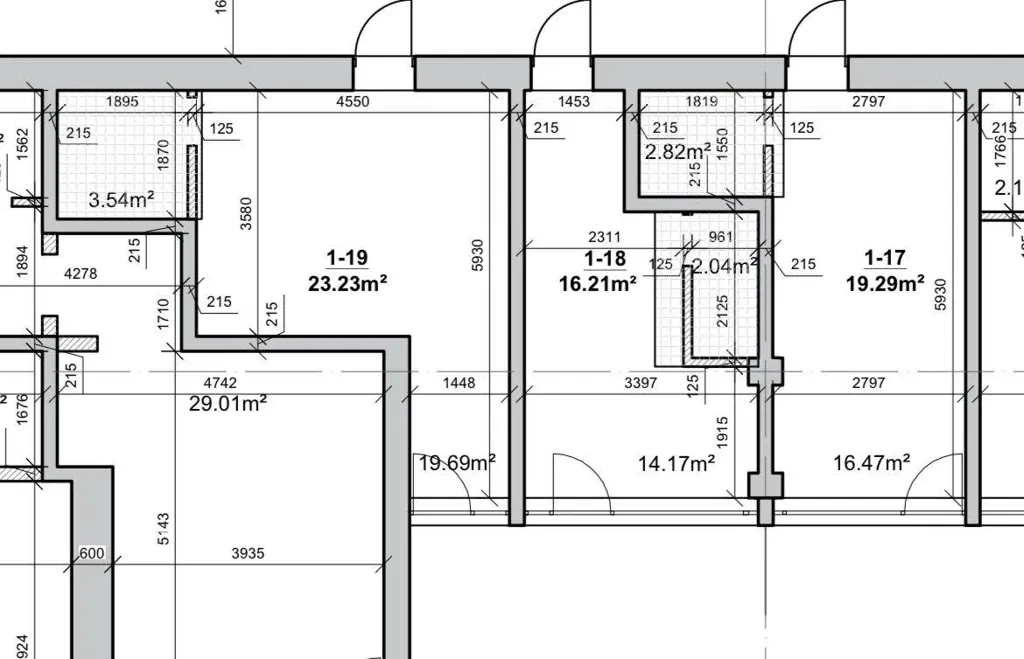 Plan - Renovated 2-Bedroom Flat in Vilnius