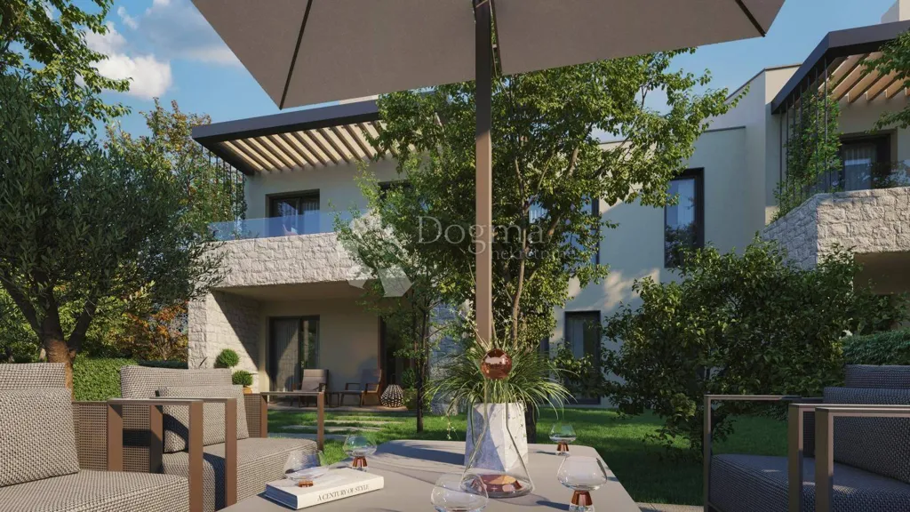 Terrace - Modern Apartment with Balcony in Poreč