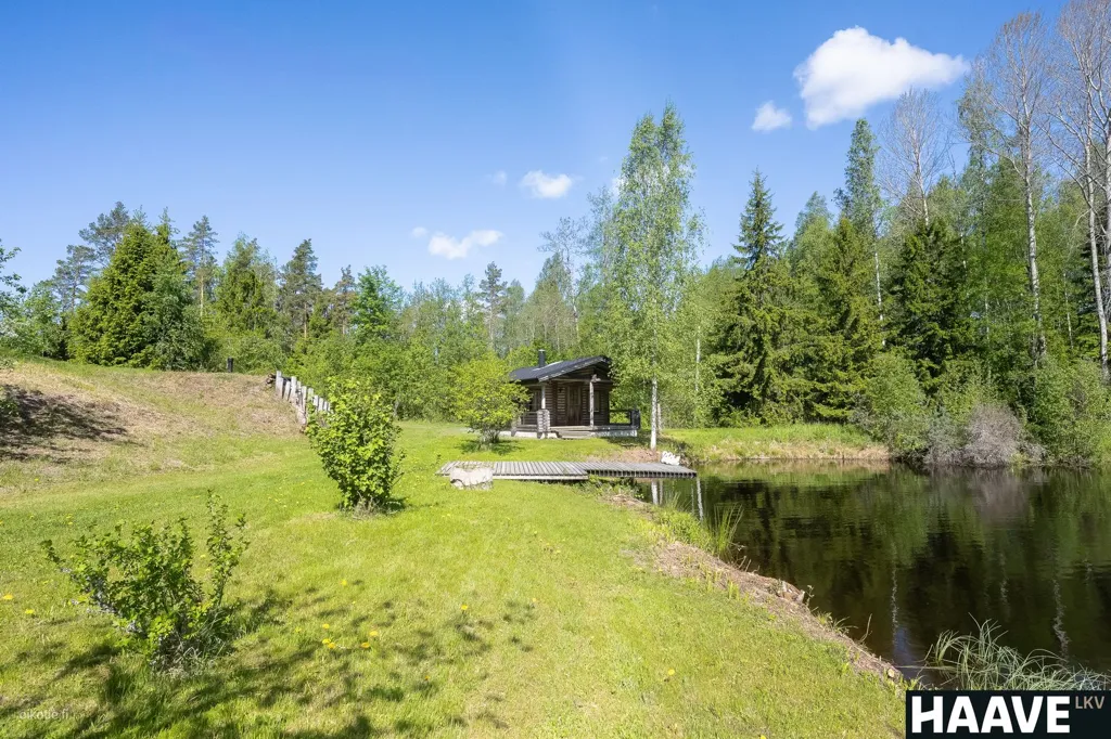 Garden - Country House with Lake in Rauma