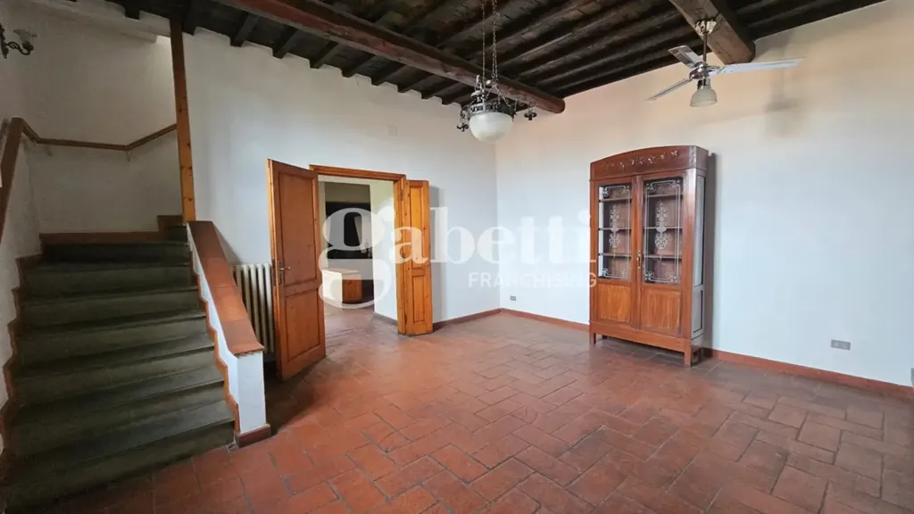 Soggiorno - Rustic-Style Apartment with Private Garden in Scandicci