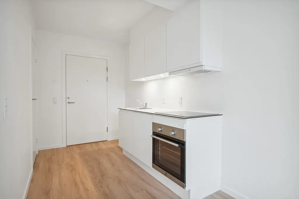 Köök - 1-Bed Flat with Balcony in Risskov