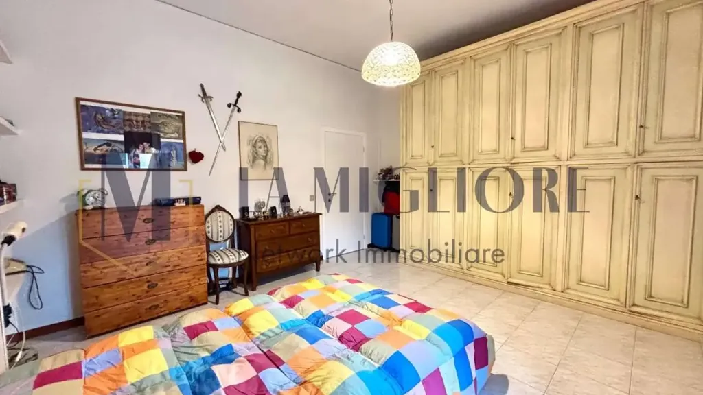 Bedrooms - 5-Room Apartment with Terraces in Prato