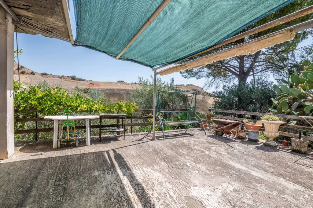 Terrasse - Villa with Garden in Caltagirone