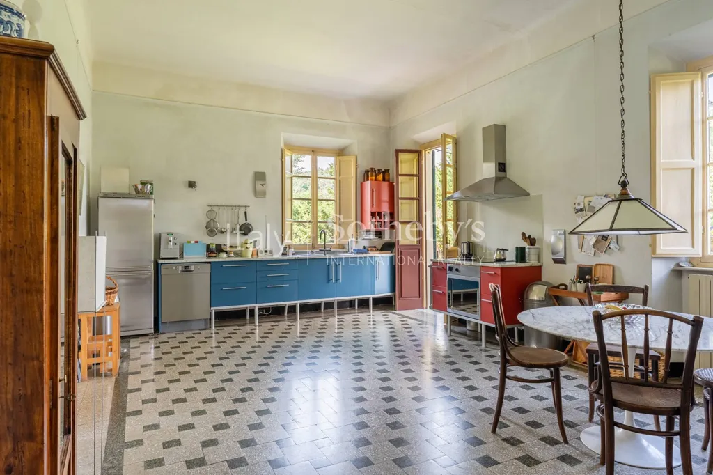 Köök - Historic Villa with Pool near Lucca