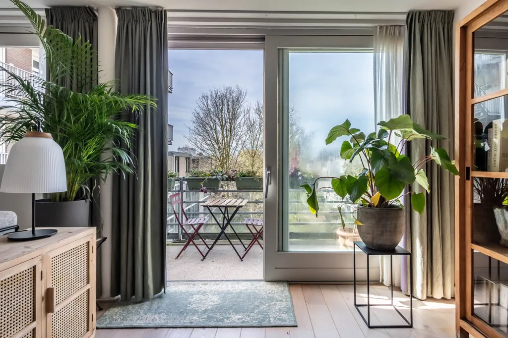 Wohnzimmer - Penthouse with Terraces near Oosterpark, Amsterdam