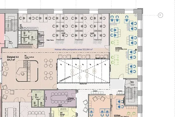 Plan - Architectural Office Space in Ülemiste City, Tallinn