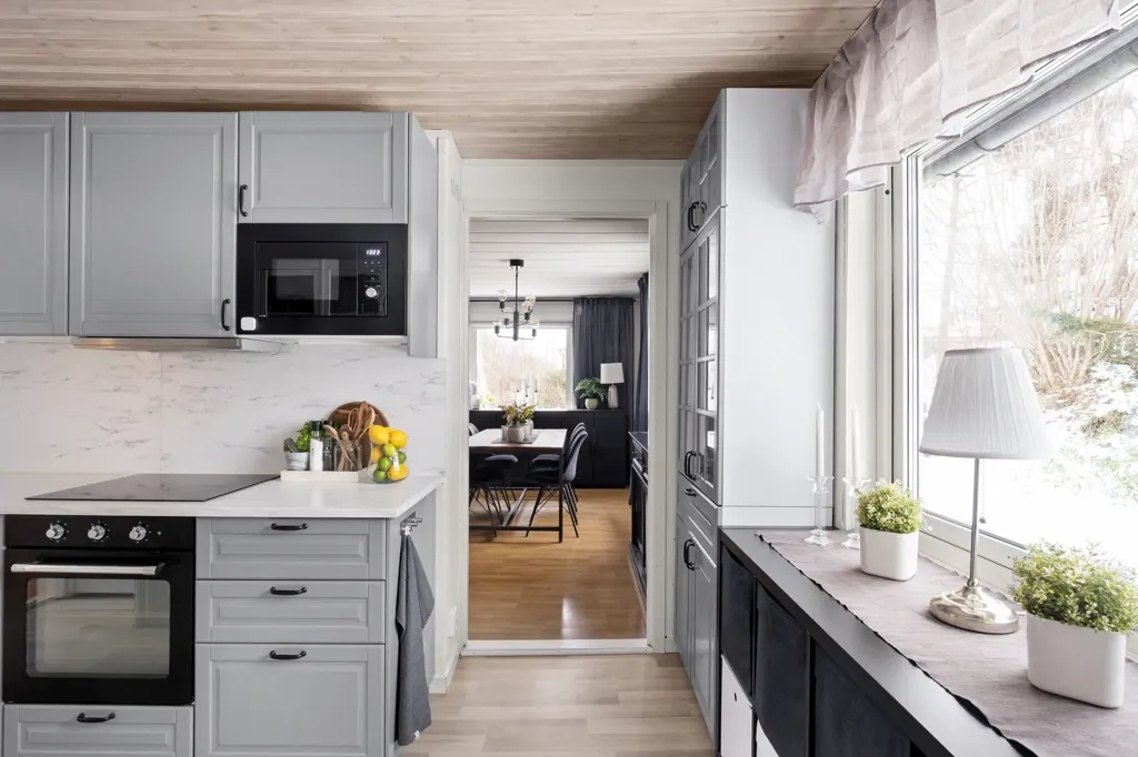 Cuisine - Charming House with Garden by the River in Olofström