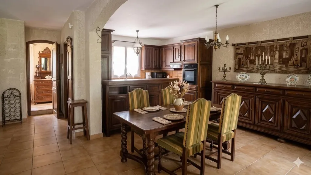 Salle à manger - Maison avec Jardin et Véranda à Marignane