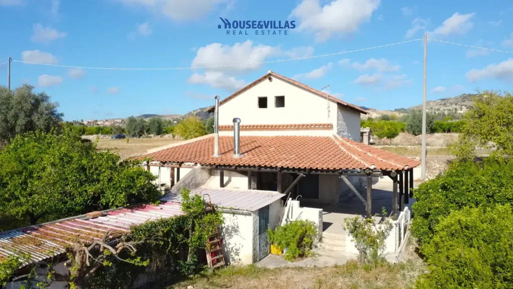 Õhuvaade - Rustic Villa with Sea View in Avola