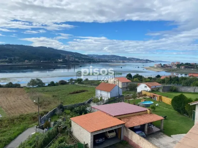 Vue aérienne - Rustic House with River View in Poio