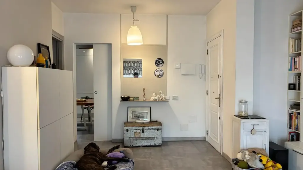 Living Room - Apartment with Mansard in Pontedera