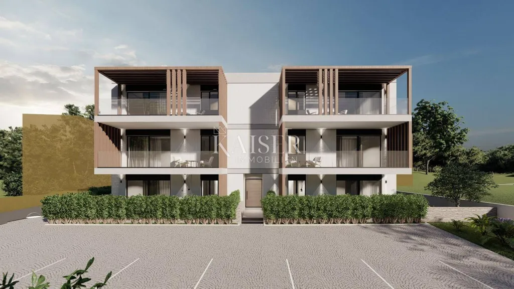 Modern Apartment with Sea View in Stivašnica