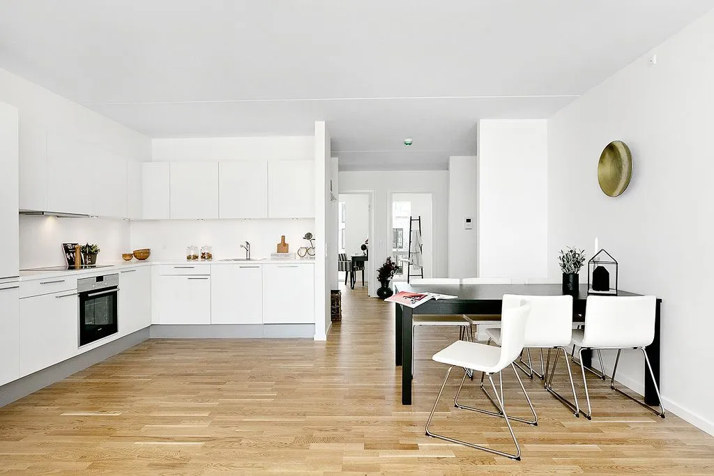 Söögituba - Corner Apartment with Balcony in Copenhagen