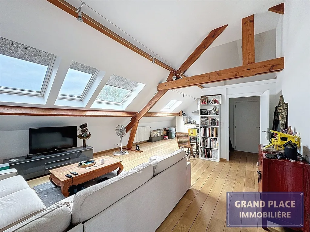 Séjour - Immeuble avec Entrepôt et Appartements Rénovés près de Bruxelles