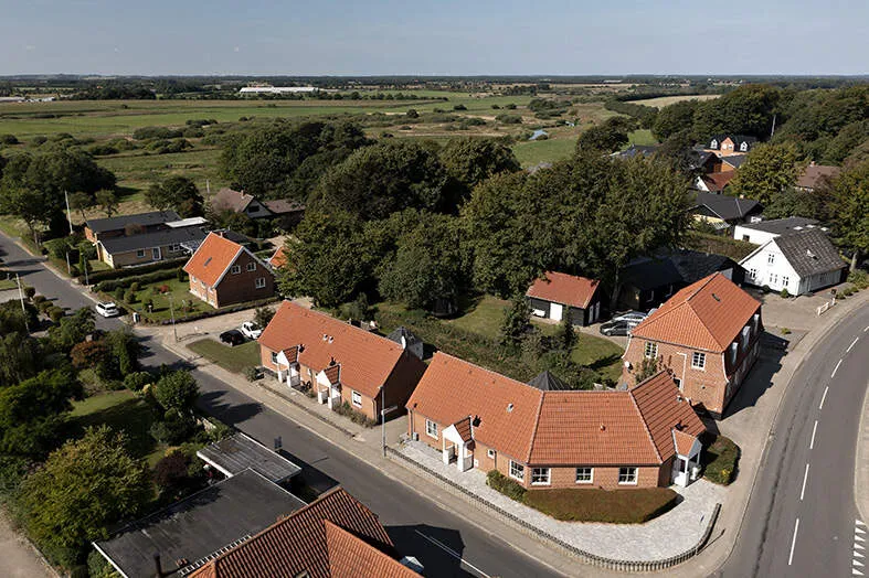 Õhuvaade - Two-Bedroom Flat in Viborg