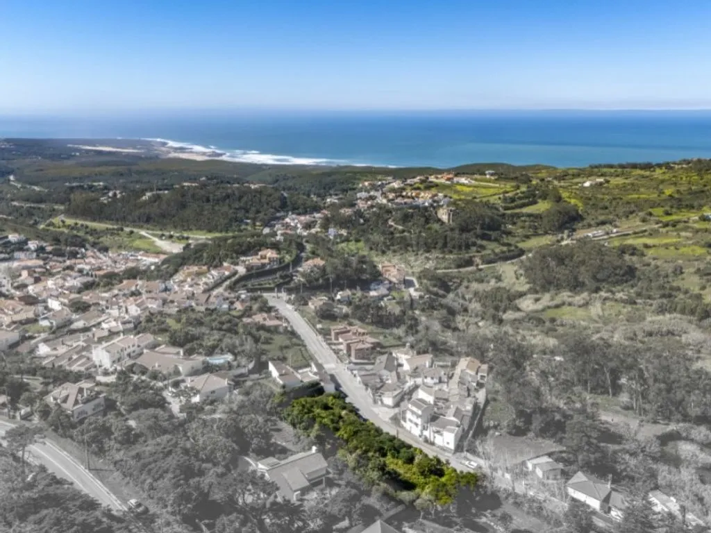 Vue aérienne - Development Land with Ocean Views in Cascais