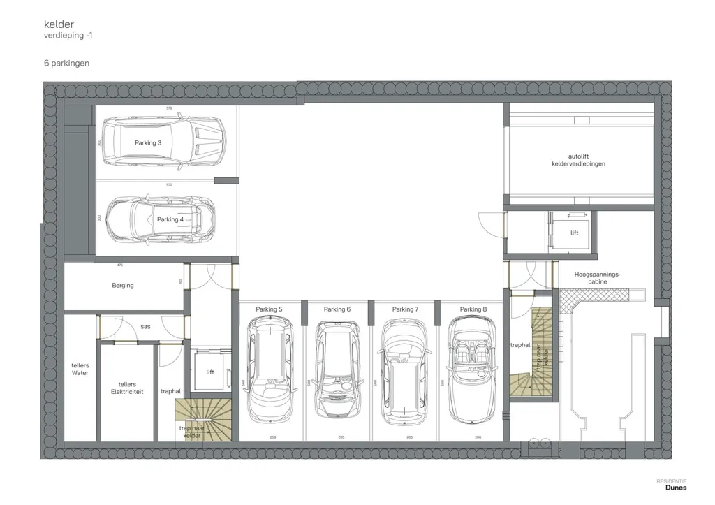 Plan - Appartement avec Terrasse à Middelkerke