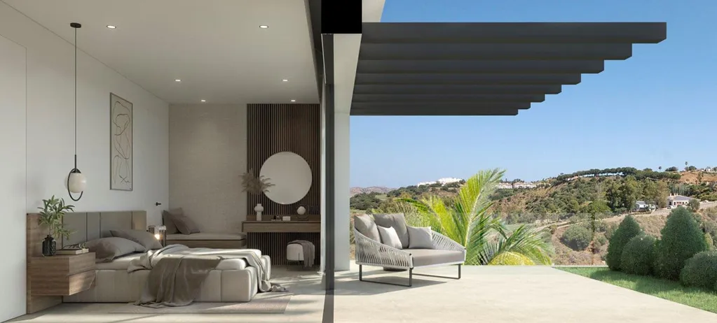 Terrasse - Frontline Golf Villa with Panoramic Views in Mijas Golf