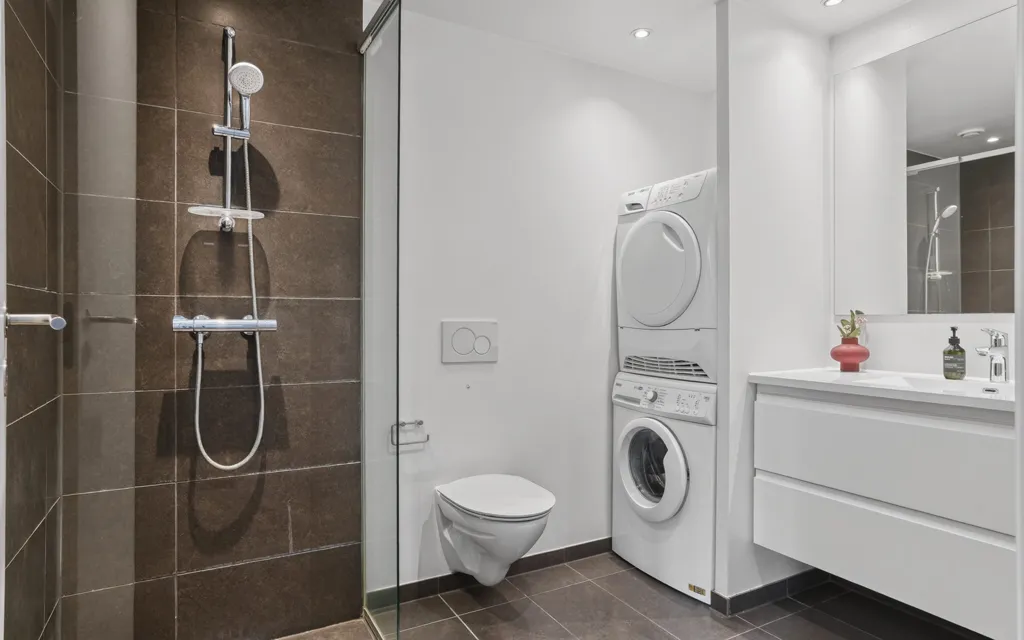 Salles de bain - Apartment with Garden in Valby