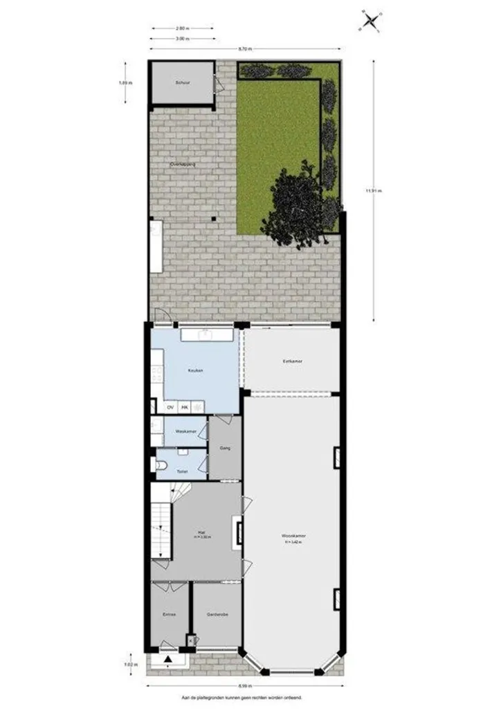 Plan - Mansion with Garden in The Hague's Statenkwartier