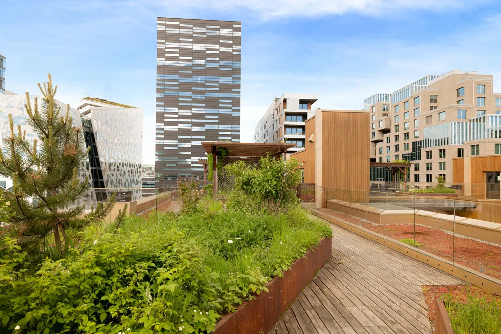 Jardin - Appartement 4 pièces à Oslo