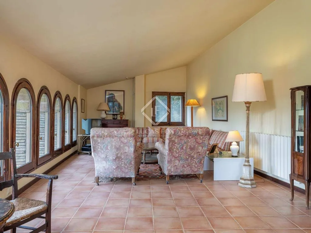 Soggiorno - Country House with Pool in Alta Garrotxa