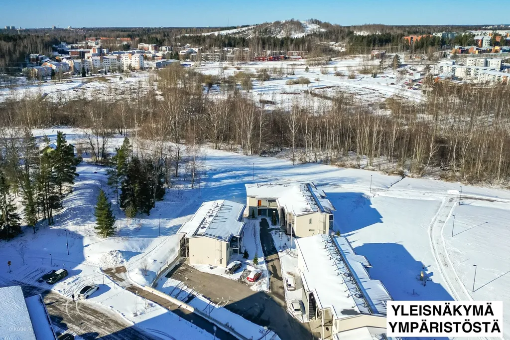 Vue aérienne - Apartment with Private Sauna in Kaivoksela