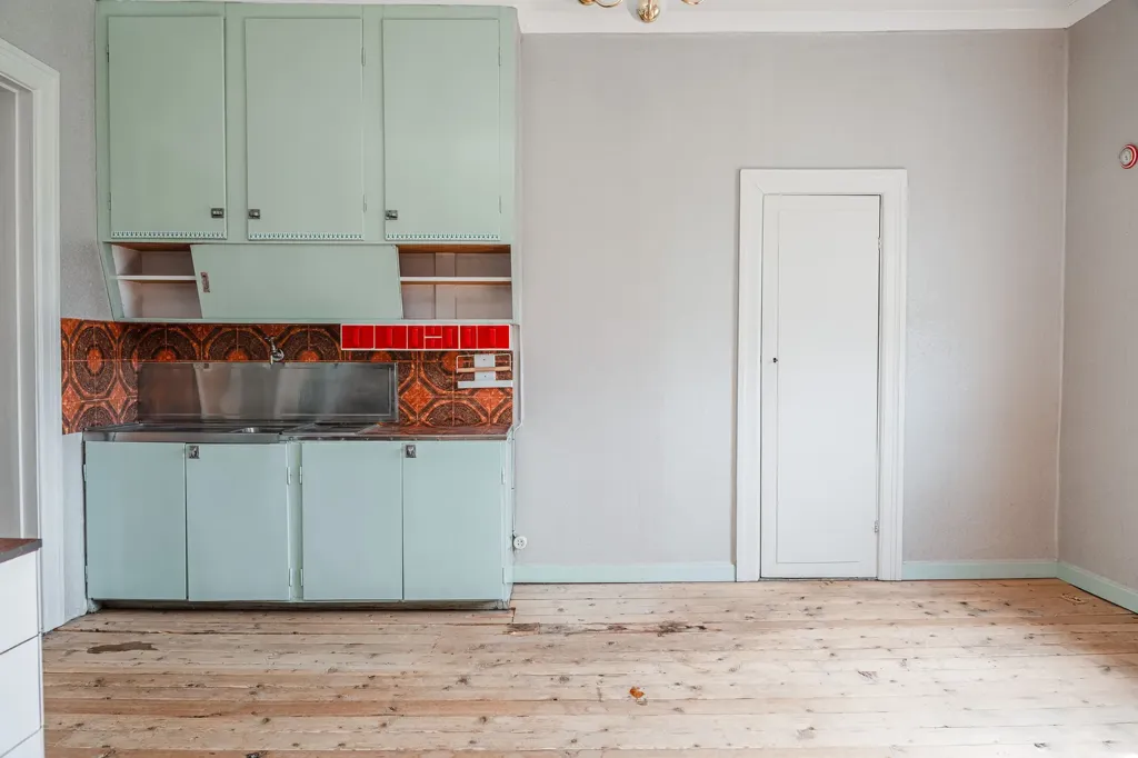 Cucina - Forest Cottage with Eco Heating in Hälledal