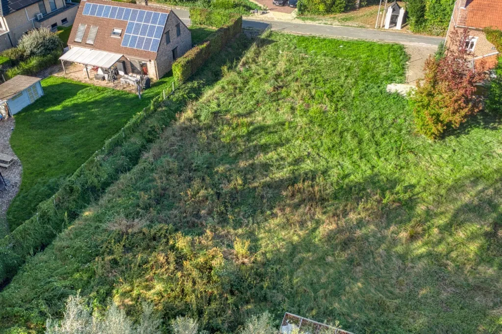 Õhuvaade - Plot for Open Building in Boutersem