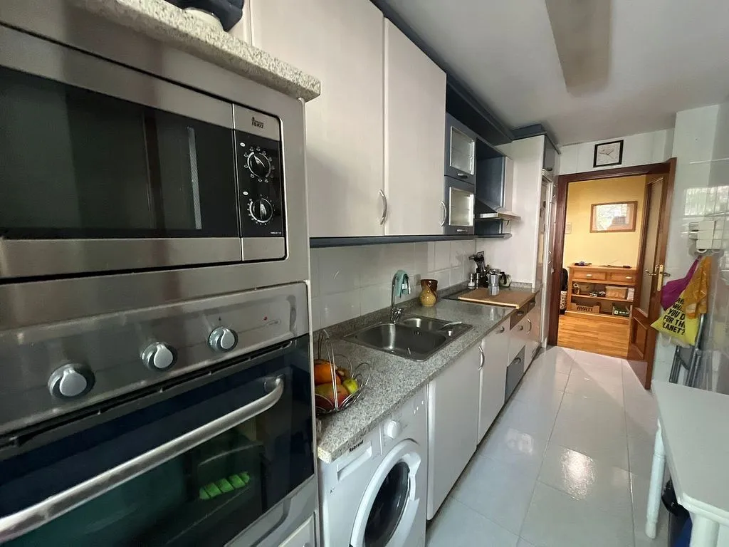 Cuisine - Apartment with Terrace in San Adrián, Logroño