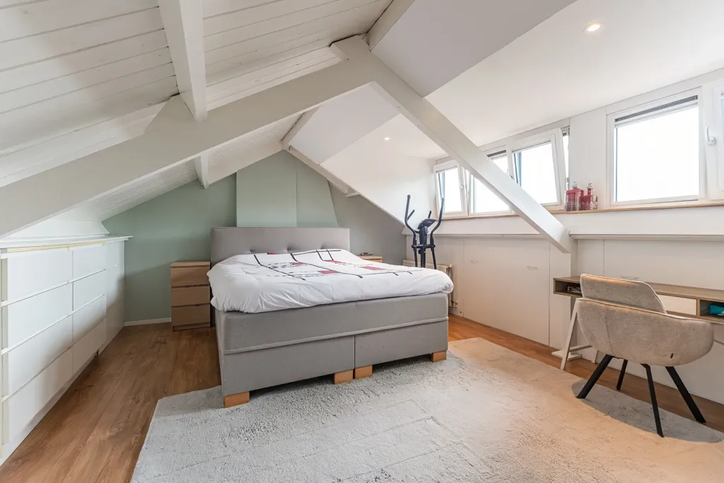 Bedrooms - Modernised Corner House with Garden in Huizen