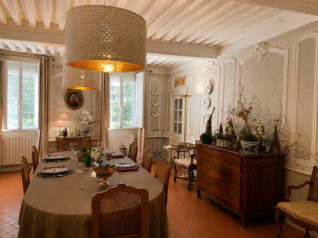 Salle à manger - Demeure de Charme avec Parc à Riom
