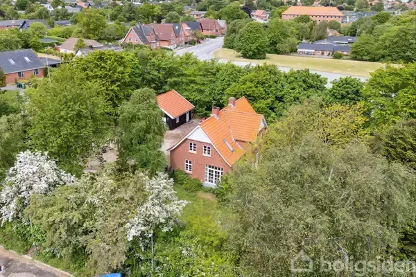 Õhuvaade - Rustic Villa with Garden in Struer