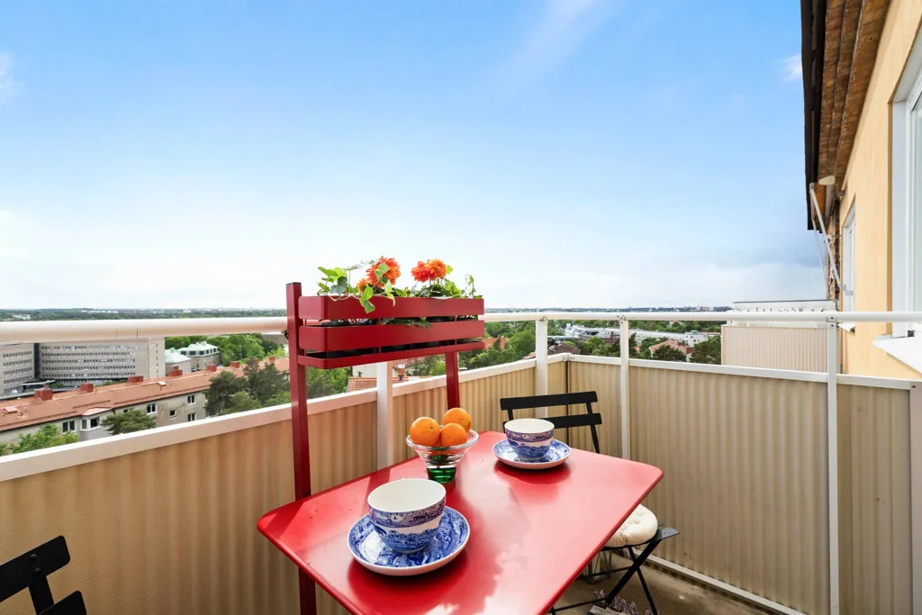 Balcon - Apartment with Panoramic View on Våning 7